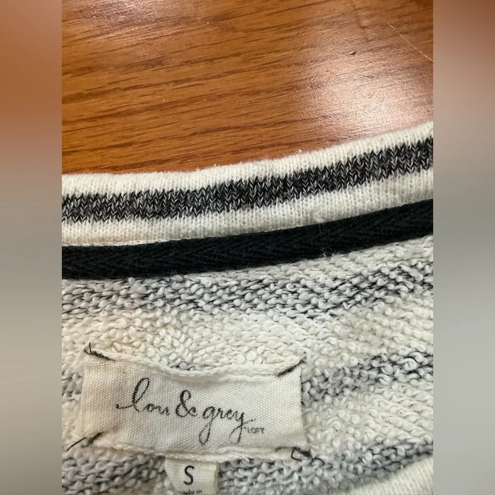 Lou & Grey Striped Long Sleeve Heavy Shirt - Picture 4 of 5